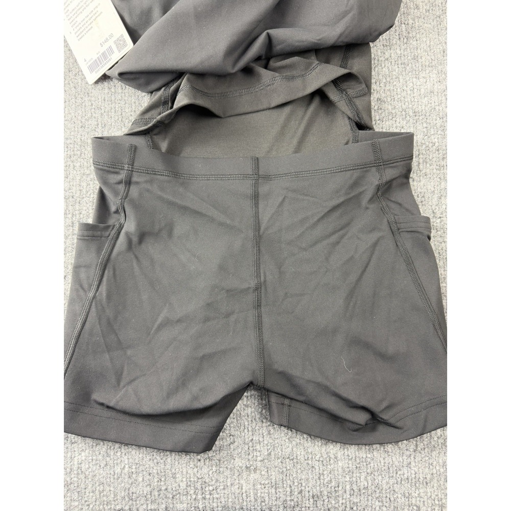 NWT Lululemon Align Dress Black Size 4 Built-In Shorts Pockets Nulu Fabric - Picture 6 of 9